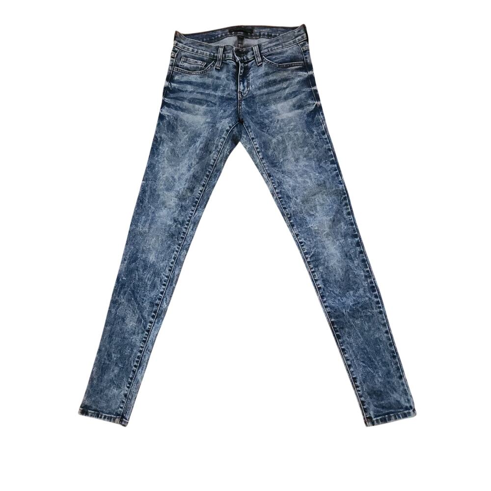 Flying Monkey Platinum Women’s Size 26 Acid Wash Skinny Jeans Made in USA Y2K